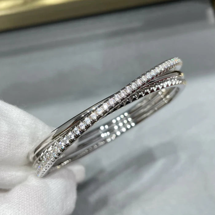 Drei-Ring-Nieten-Armband CartCE305-E02