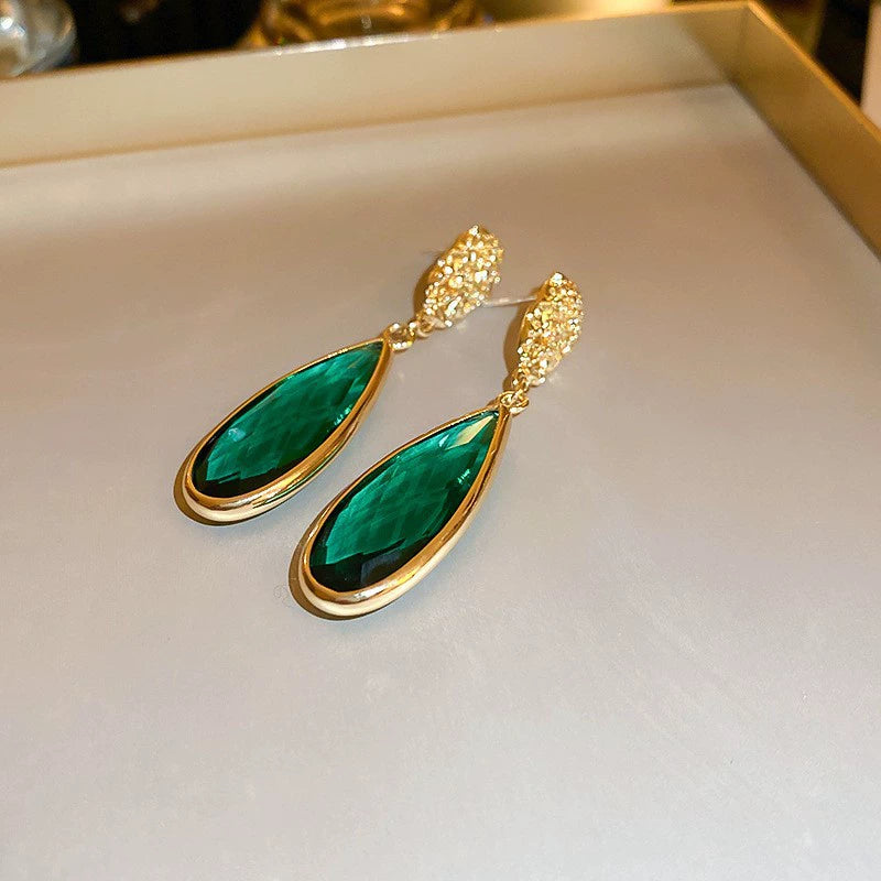 Silver Pin Drop Earrings