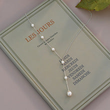 Vintage Pendant Pearl Necklace