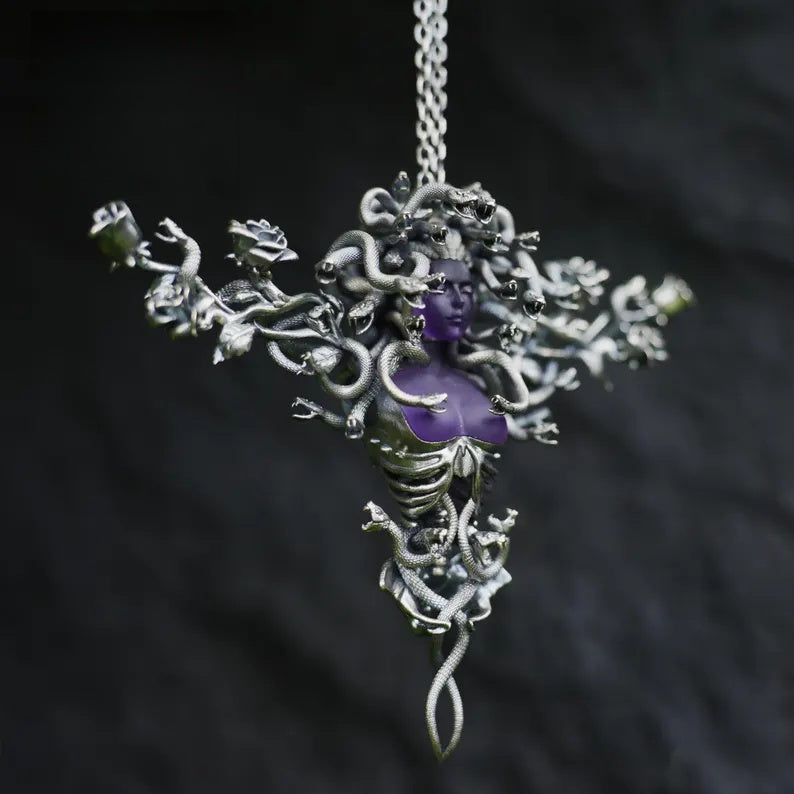 Hot Sale🔥🔥 2-in-1 Medusa Pendant Brooch