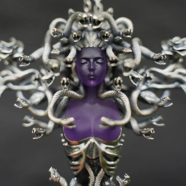 Hot Sale🔥🔥 2-in-1 Medusa Pendant Brooch