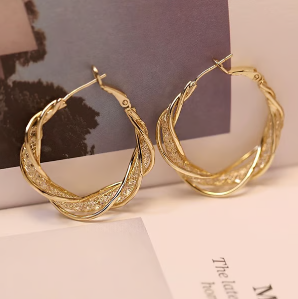 💕S925 Fashion Twist Earrings