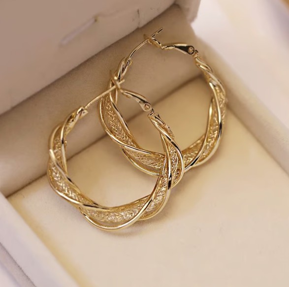 💕S925 Fashion Twist Earrings