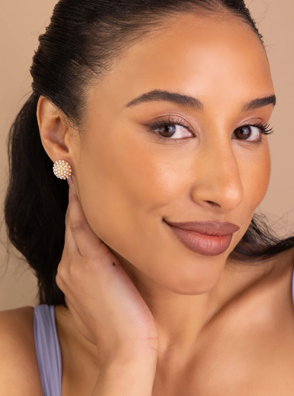 Pearl Pave Studs