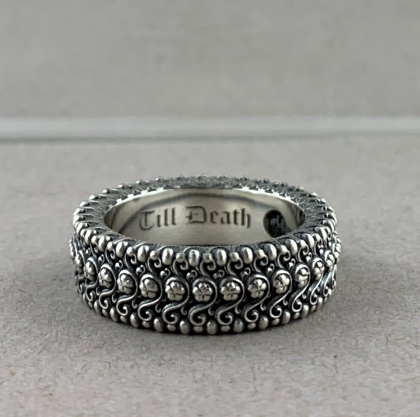 Till Death Band Men's Ring