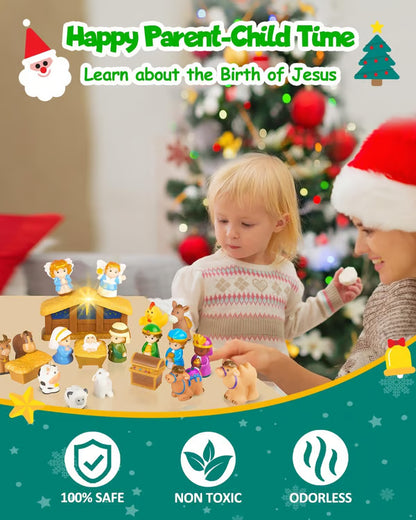 🏆#1 Bestselling - 2025 Nativity Advent Calendar (25pcs)