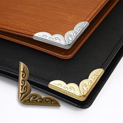 Multifunctional metal book corner protector(Gold)📚📚