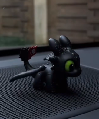 Light-Up Night Fury Keychain