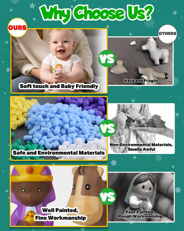 🏆#1 Bestselling - 2025 Nativity Advent Calendar (25pcs)