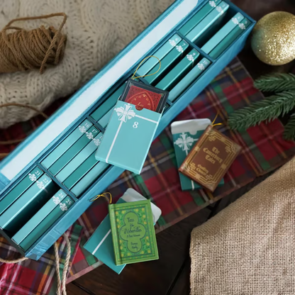 2025 Book lovers Gift✨💥 Book Ornament Advent Calender