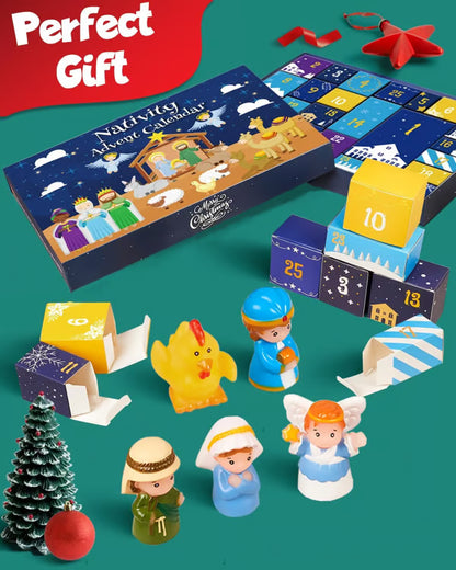 🏆#1 Bestselling - 2025 Nativity Advent Calendar (25pcs)