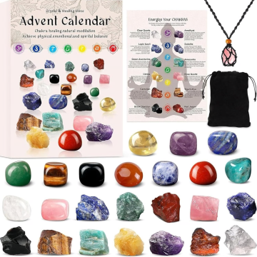 💎Crystal Advent Calendar🔮✨Shaped by Nature & Crafted by Hand💝