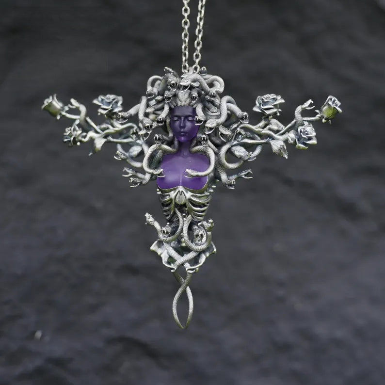 Hot Sale🔥🔥 2-in-1 Medusa Pendant Brooch
