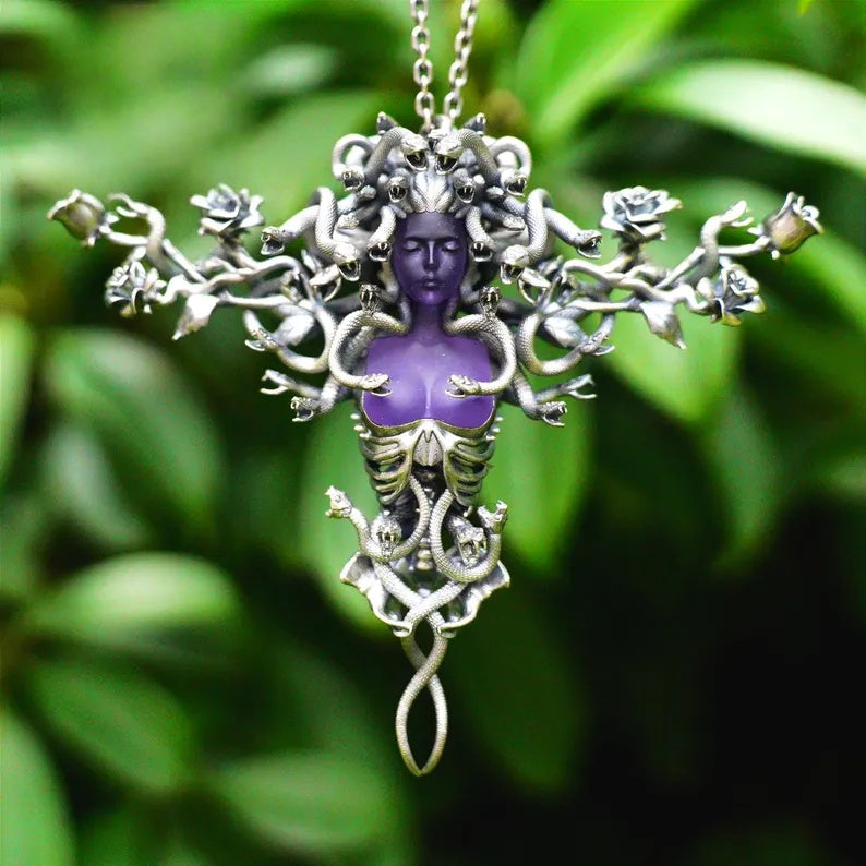 Hot Sale🔥🔥 2-in-1 Medusa Pendant Brooch