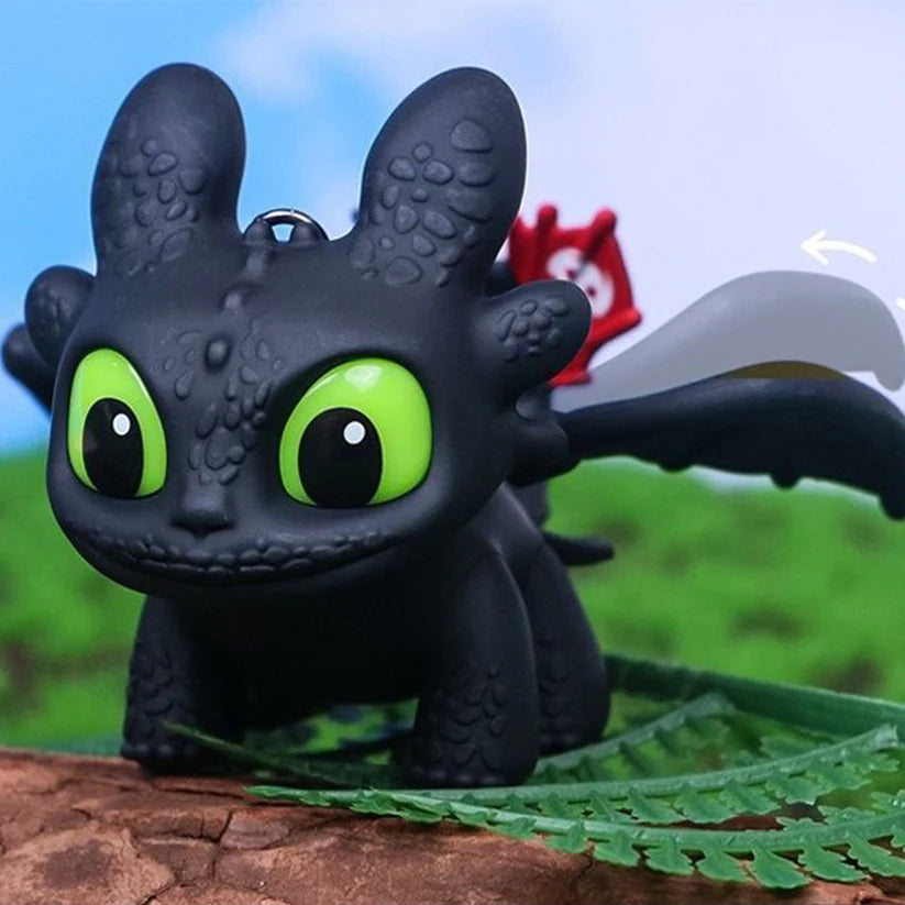 Light-Up Night Fury Keychain