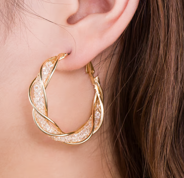 💕S925 Fashion Twist Earrings