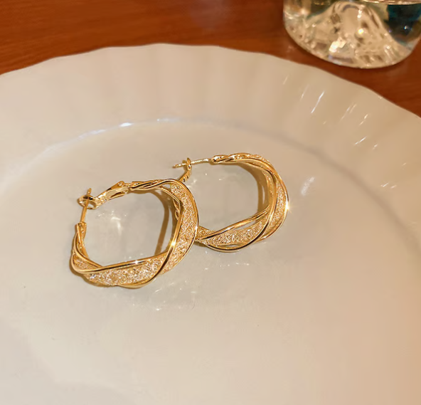 💕S925 Fashion Twist Earrings