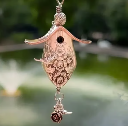 🔥✨The 1951 "Magnolia" Birdhouse Necklace